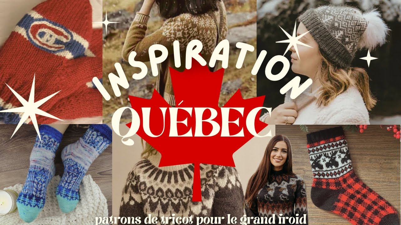 🇨🇦 Capsule tricot Montréal ❄️ les patrons que je prévois de tricoter et de porter cet hiver