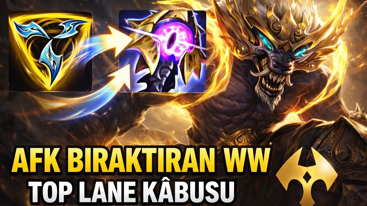 SEZON 20'DE AL VE KAZAN | WILD RIFT WARWICK TOP LANE REHBERİ