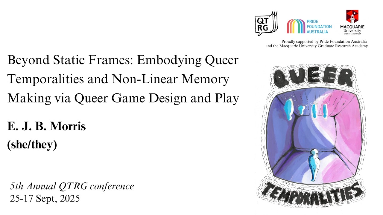 Beyond Static Frames: Embodying Queer Temporalities via Queer Game Design and Play (abbv)