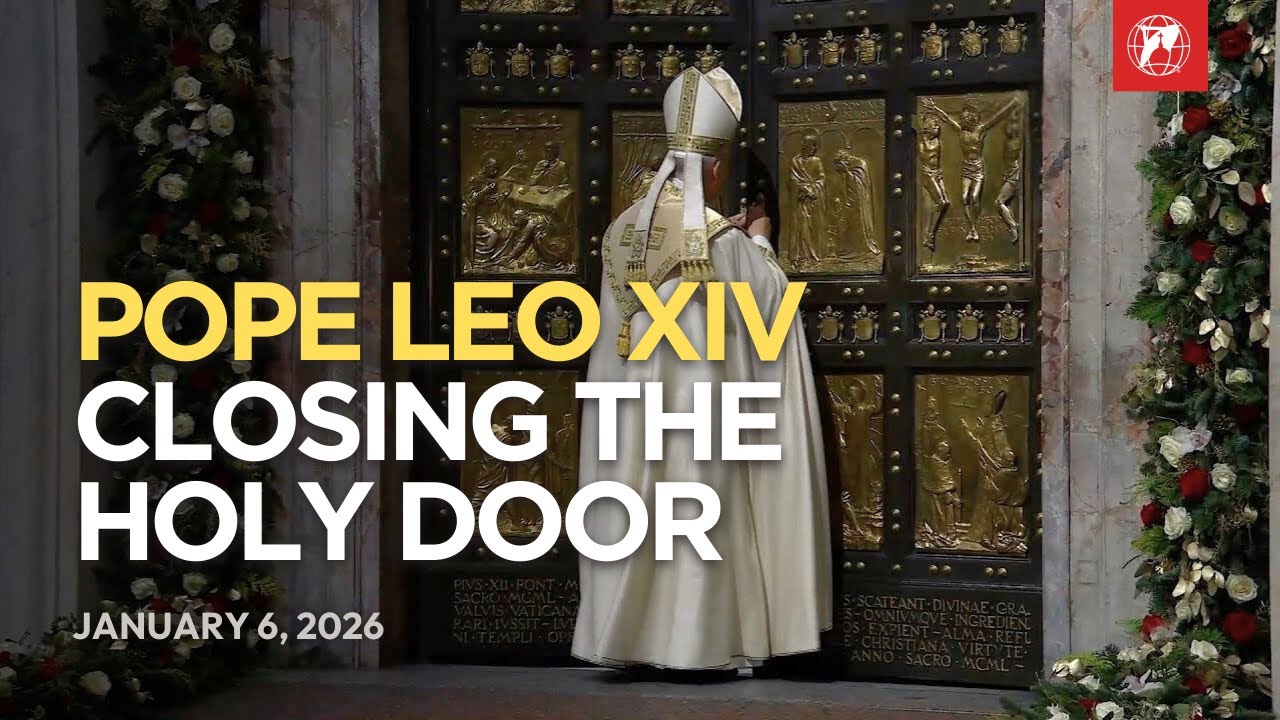 Pope Leo closes the Holy Door of St. Peter's Basilica ending the Jubilee Year of Hope | EWTN News