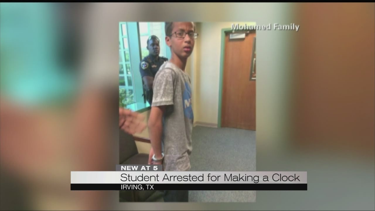 Student Arrested for Making a Clock