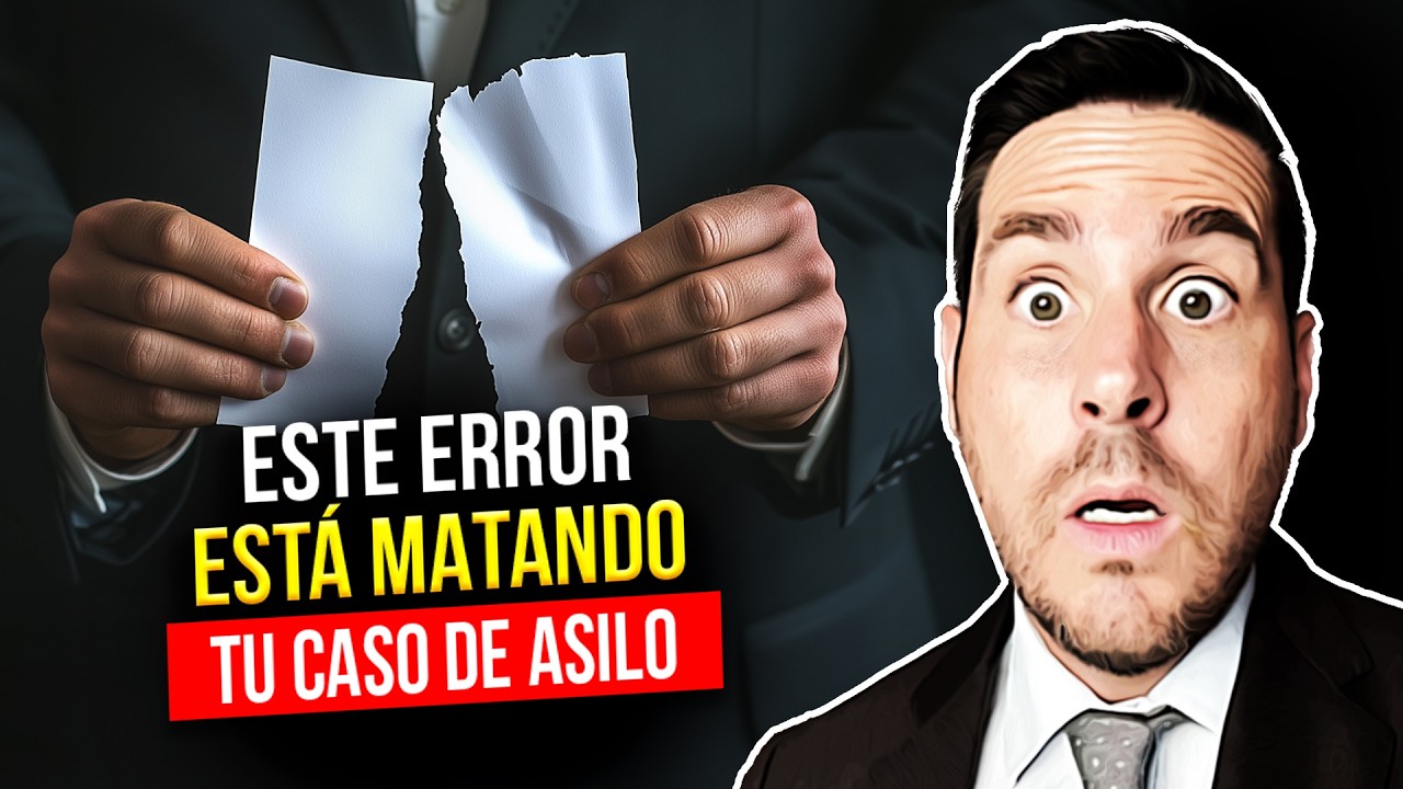 El asesino silencioso de los casos de asilo: ¿Estás cometiendo este error fatal?