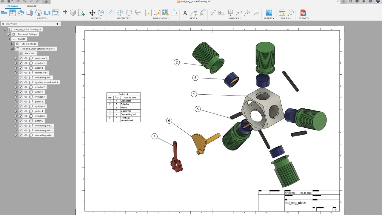 How To Make Exploded Drawings in Fusion 360 Fast!