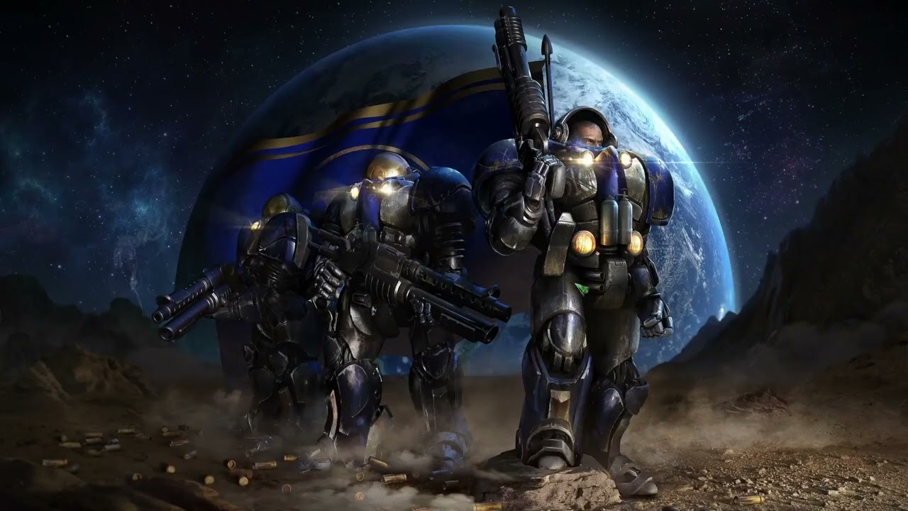 Starcraft Mass Recall with Allies part 1 ~ Mar Sara