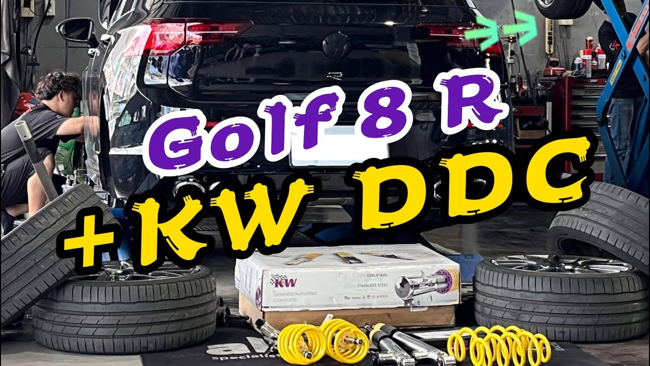 Golf 8 R + KW DDC P&P 電子避震