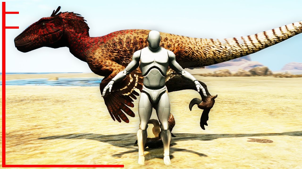 Path of Titans Dinosaur Size Comparison (Compared to Human)