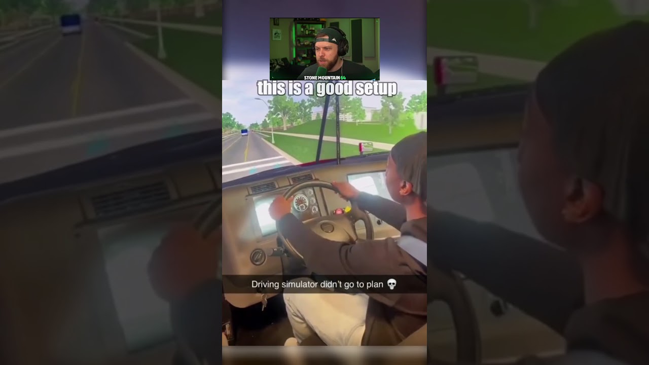 Driving sim didn&rsquo;t go as planned&hellip;