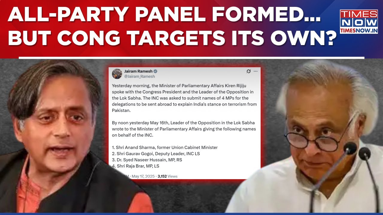 India's Big Diplomatic Mission To Expose Pakistan: Shashi Tharoor To Lead, But Congress Disagrees?