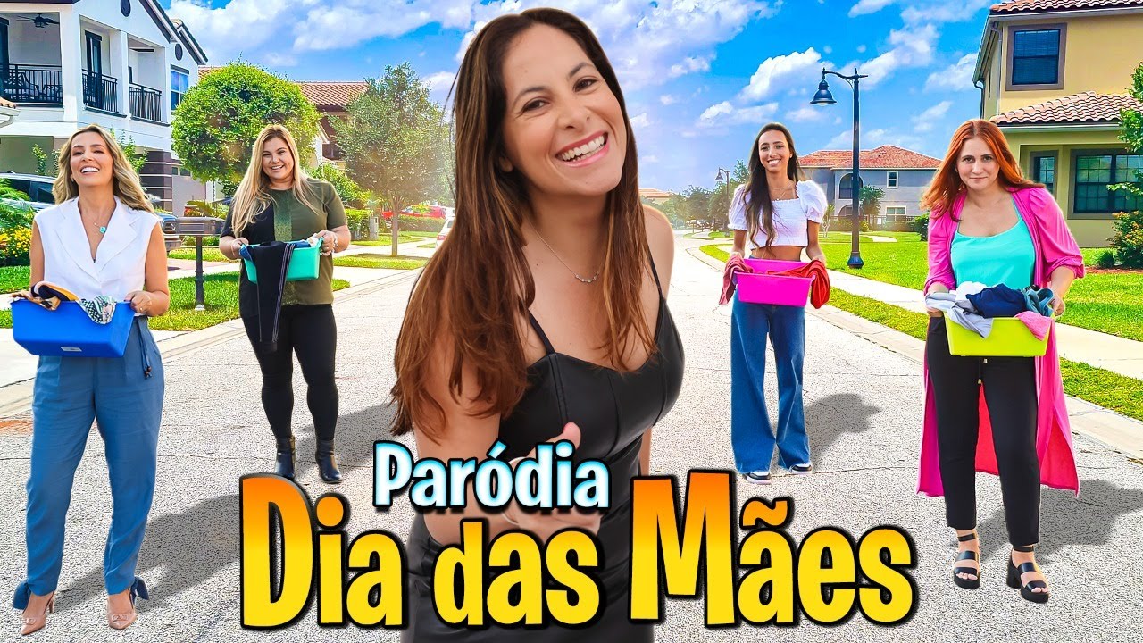 PARÓDIA DIA DAS MÃES  | Parody Wannabe Spice Girls By Família Maria Clara e JP