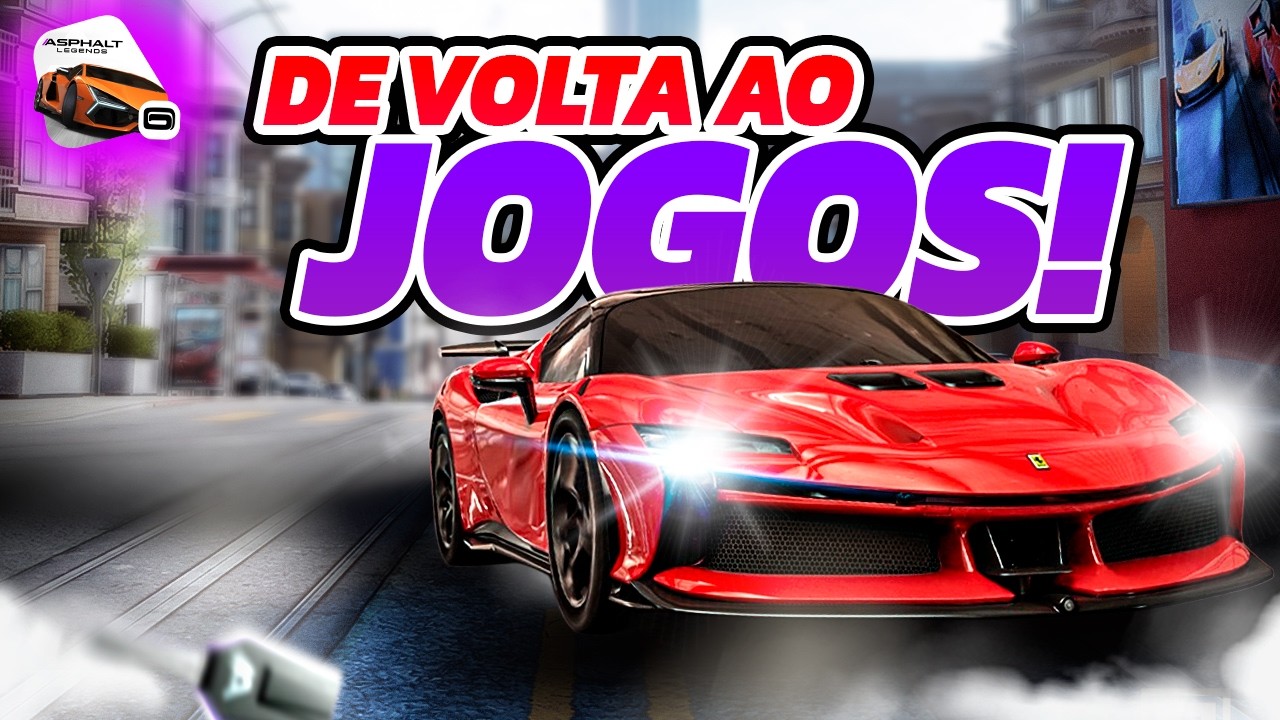 🔴[ AO VIVO ]🔥DEVOLTA AOS JOGOS!!!🔥MP 📽️ASPHALT LEGENDS! ❗#asphaltlegends