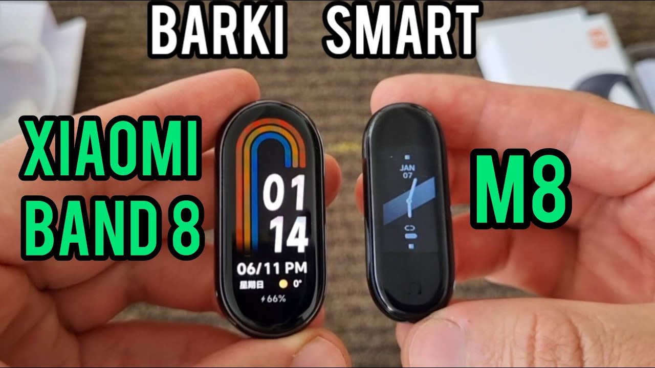 Xiaomi Band 8  Vs  M8