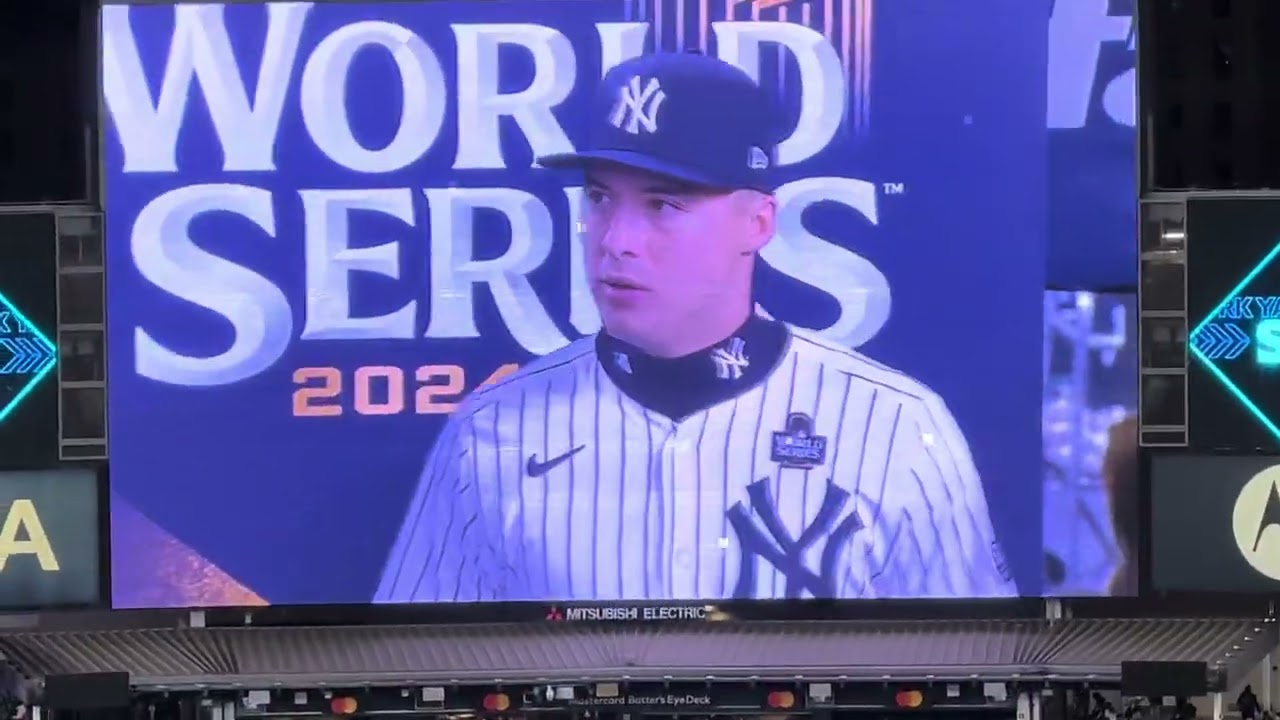 2024 MLB World Series Game 3。New York Yankees Starting Lineups