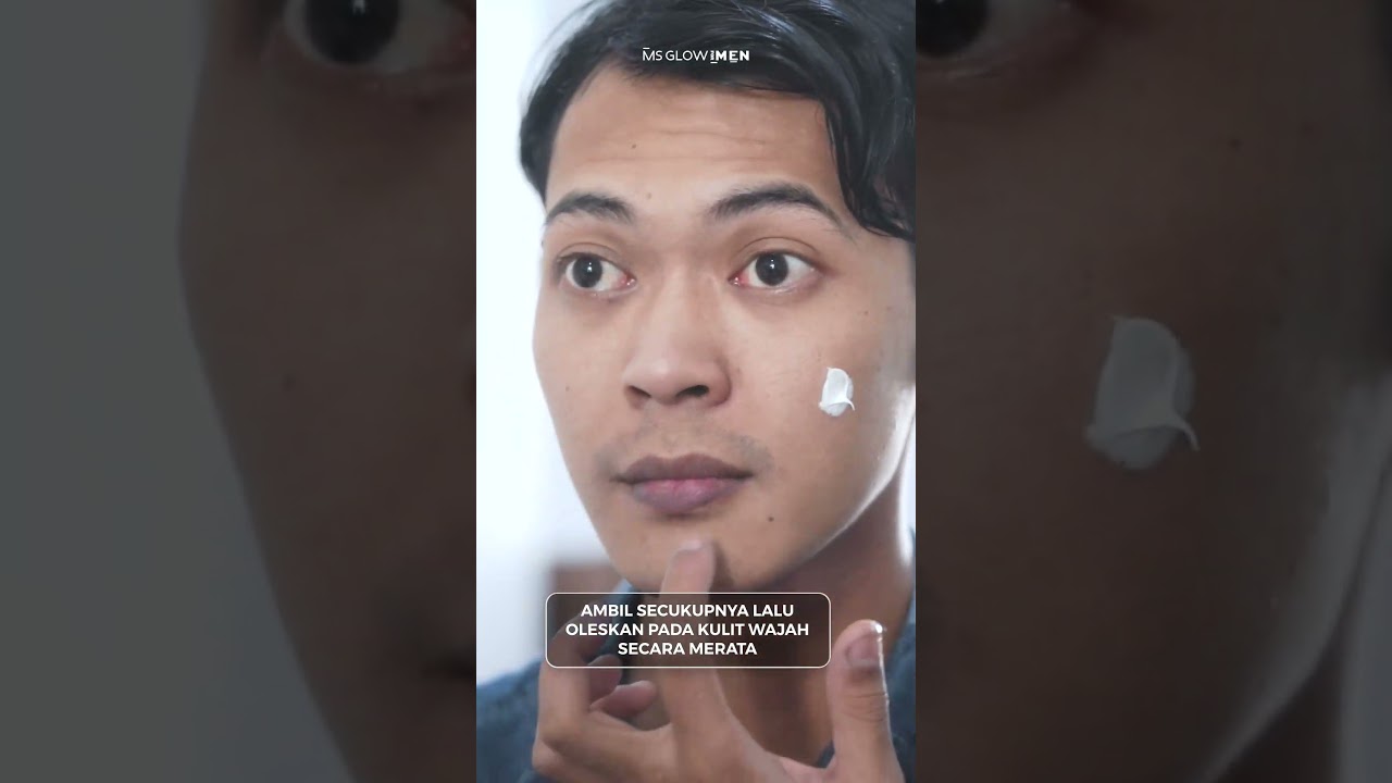 Ohh bengini jadinya😉#skincare #msglowformen #shorts