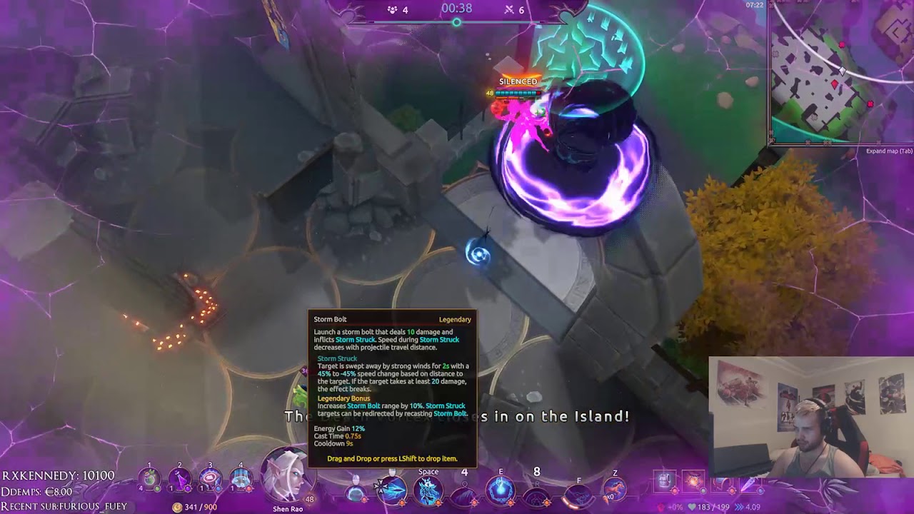 [Battlerite Royale] Epic Shen Rao anime ending fight