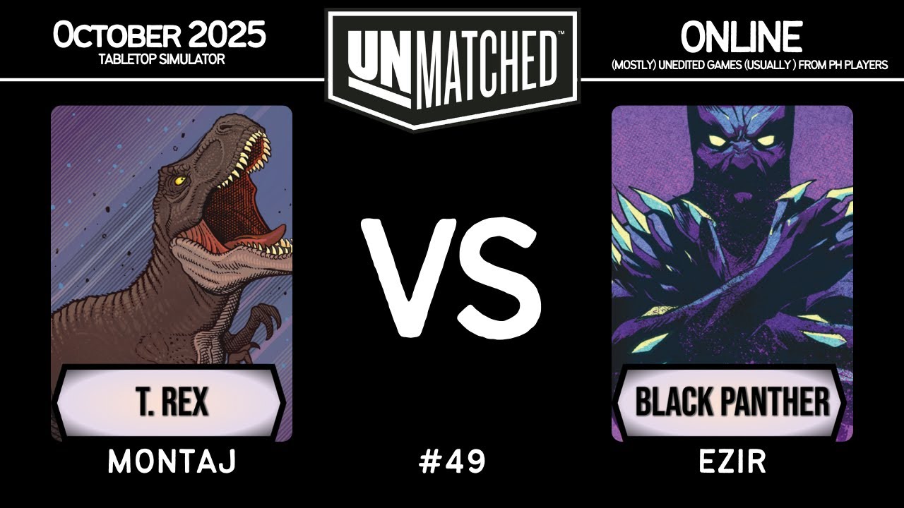 Онлайн #49 │ T. Rex (Montaj) против Black Panther (Ezir) │ Непревзойденный