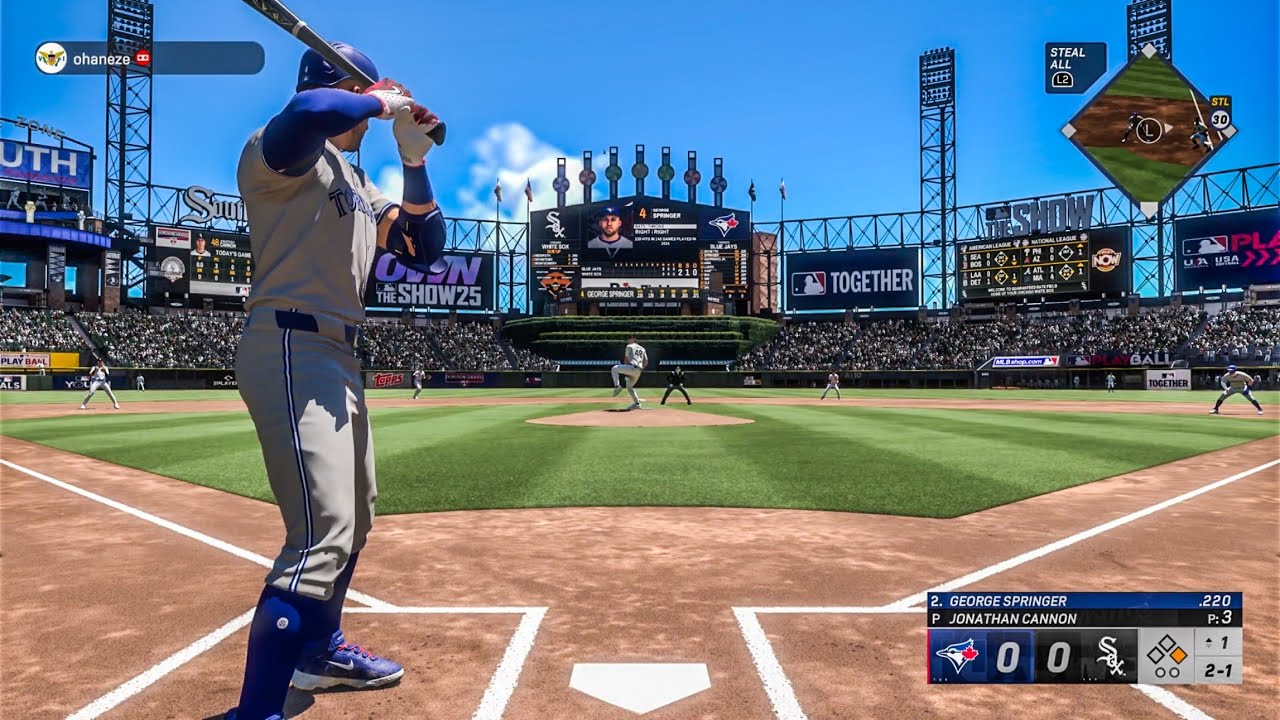 Blue Jays vs White Sox MLB The Show 25 Online PS5 Gameplay