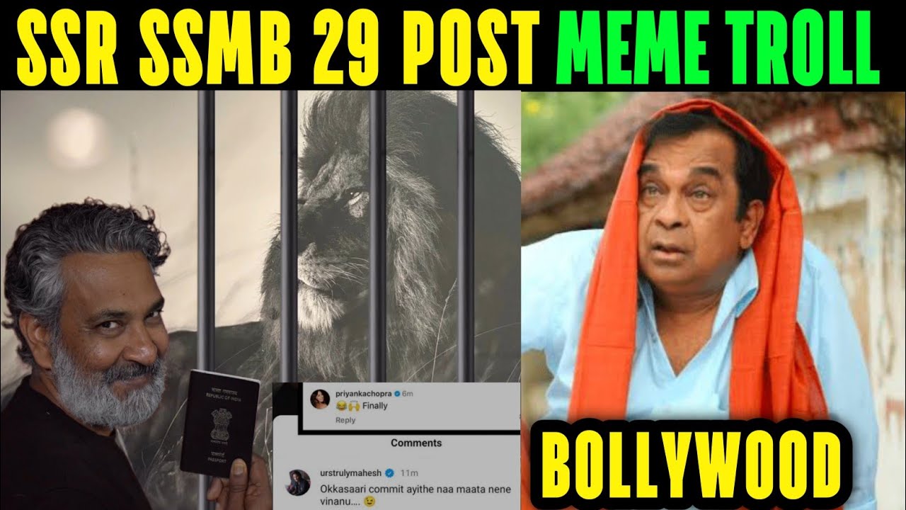 SSMB 29 Update Troll || SSMB 29 New Update Troll || Mahesh Baby || SS Rajamouli || Telugu Trolls