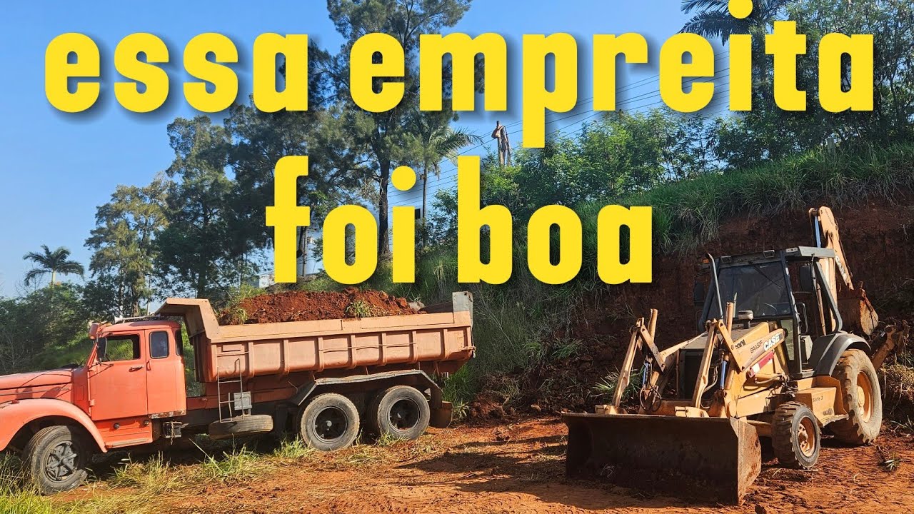 Peguei uma empreitada com a scania 