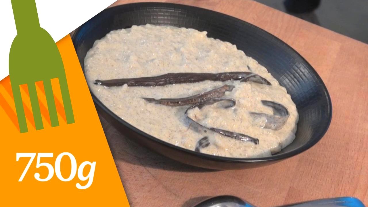 Recette de Philippe Conticini : Le riz au lait - 750g