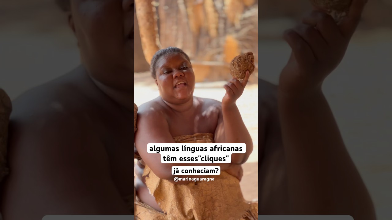 l&iacute;ngua Damara falada na Nam&iacute;bia, pa&iacute;s do sudoeste da &Aacute;frica 🇳🇦 &middot; conheciam? #viagem #africa