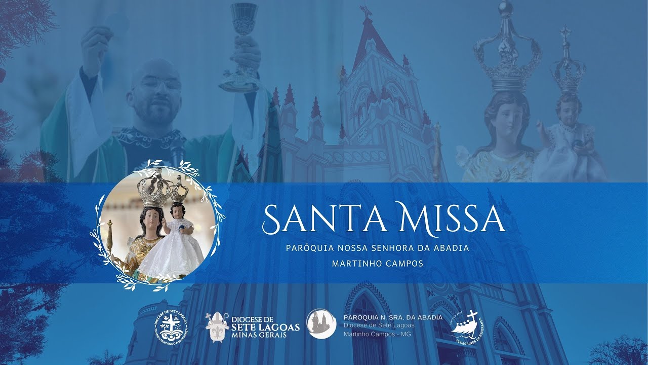 Celebração Santa Missa | Domingo 25/01/2026 às 19:30