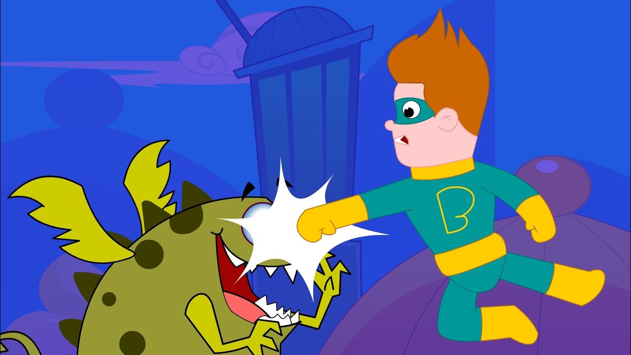 The Wheels On The Bus - Nursery Rhymes For Children I Superhero Twist I SuperAmigo Kids Rhyme Songs