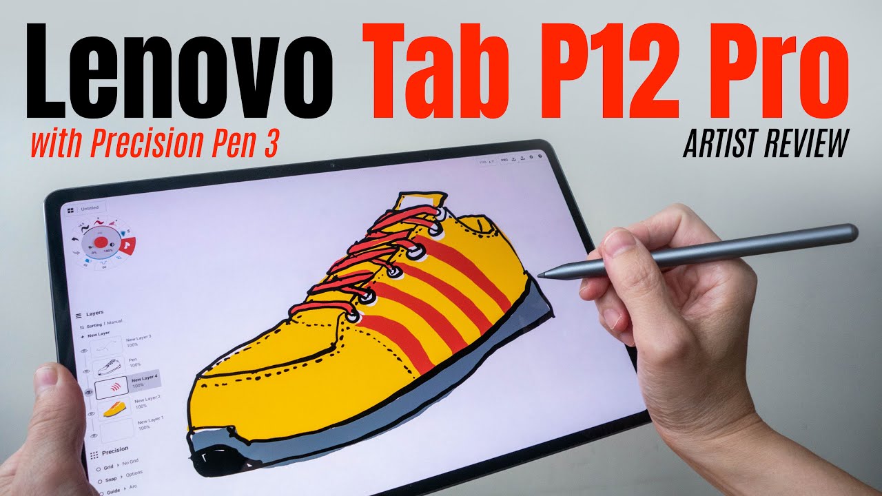 Artist Review: Lenovo P12 Pro with Precision Pen 3