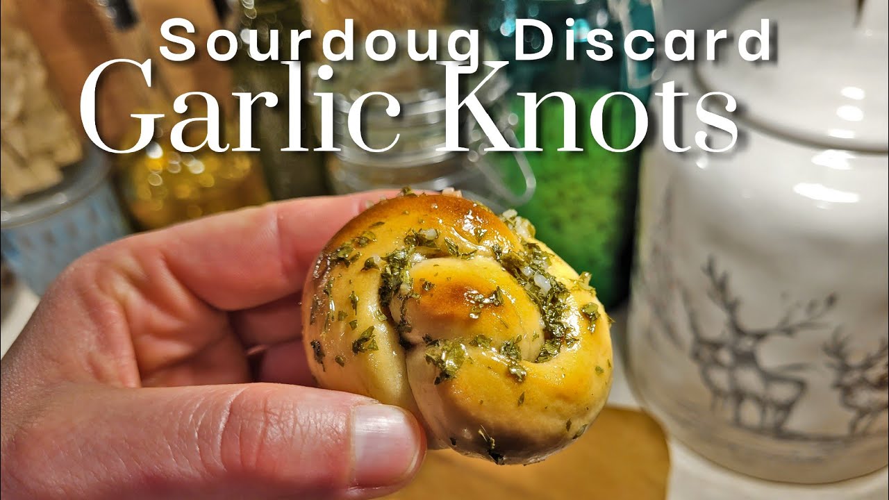 Sourdough Discard Garlic Knots