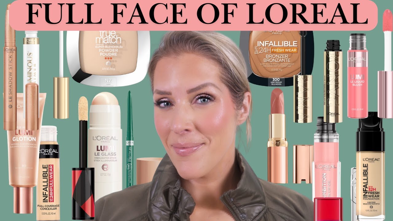 “Testing a Full Face of L’Oréal: Is It as Good as High-End? ⭐️✨
