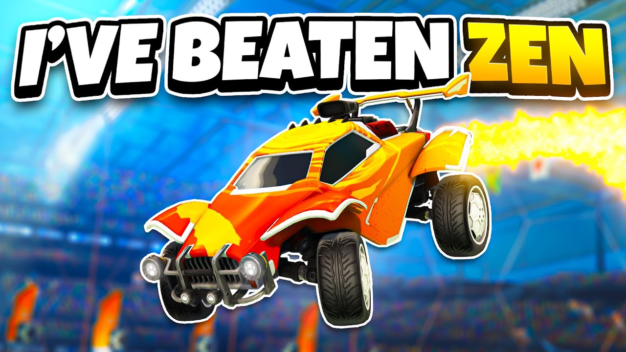 Чемпион, который победил профессионалов в Rocket League (судя по всему)