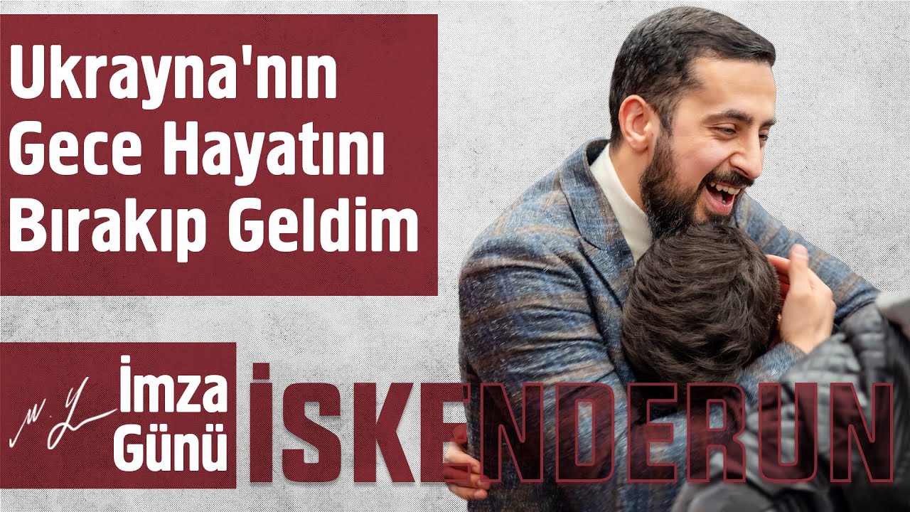 Ukrayna'nın Gece Hayatını Bırakıp Geldim - İskenderun Kitap Fuarı | Mehmet Yıldız