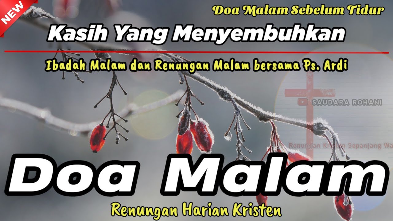Renungan Malam Kristen - Doa Malam - Suara Injil - Pohon Kehidupan Terbaru - Renungan Malam Katolik