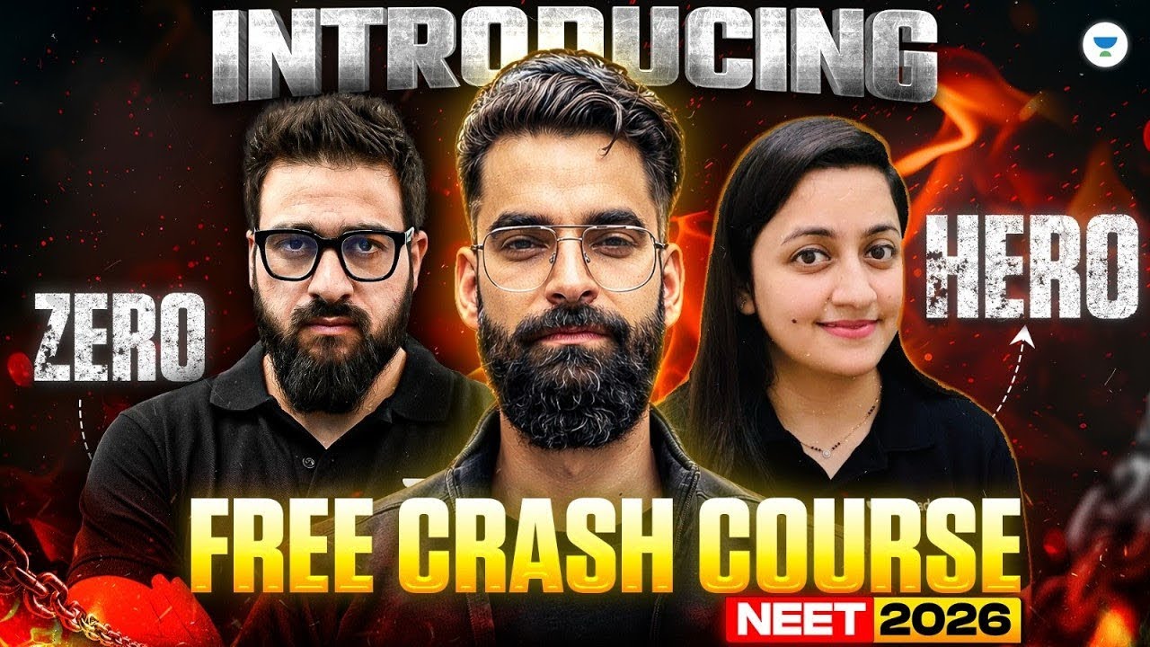 🚀NEET 2026 FREE Crash course | 0 to 600+ in 50 Days | Unacademy NEET ENGLISH