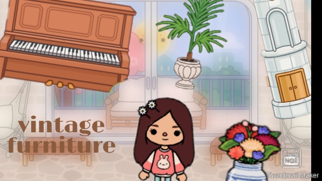 🌻viewing the NEW vintage pack🌻 l Toca life world