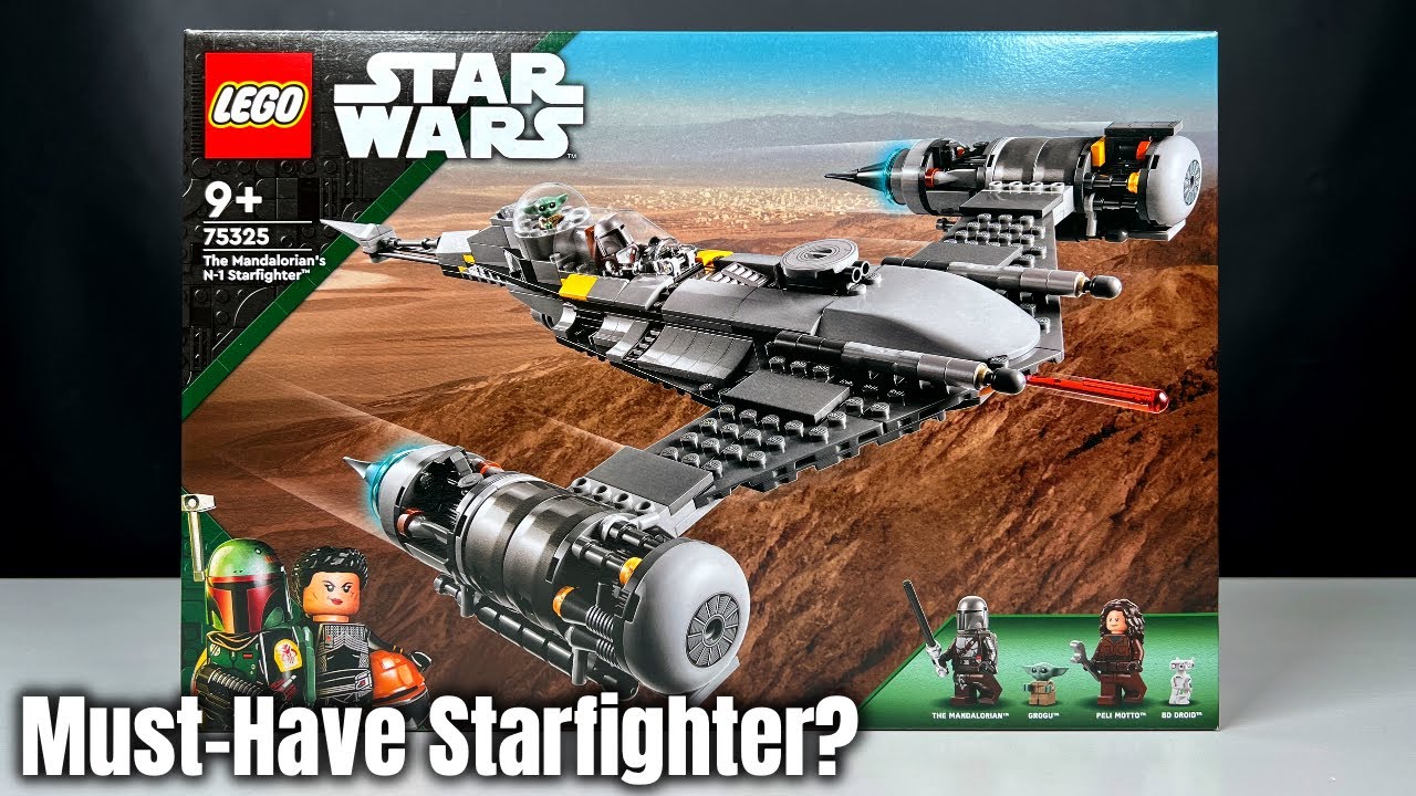 Für Mando Fans toll, aber UVP ist zu hoch: LEGO Star Wars 'Mandalorian N1 Starfighter' Review 75325!