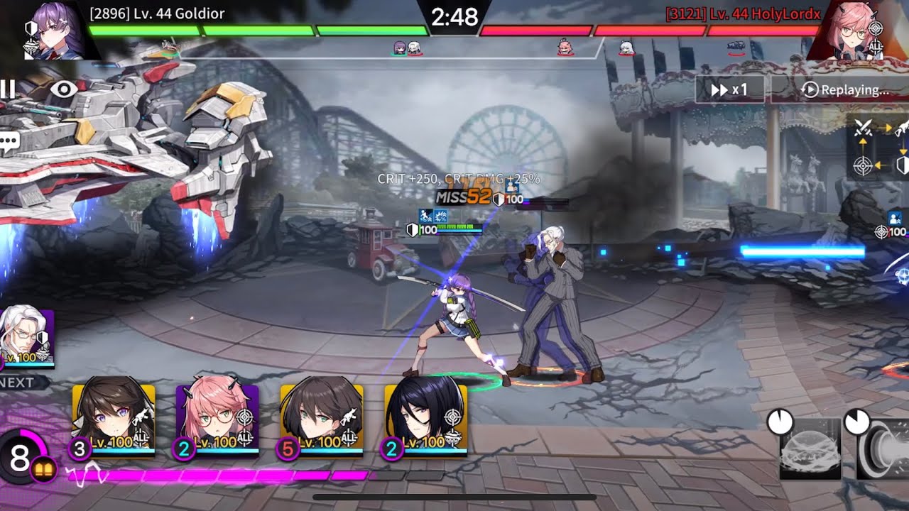 [Counter:Side] Ranked PvP 2900 - Thick Yumi + Elizabeth drop bomb