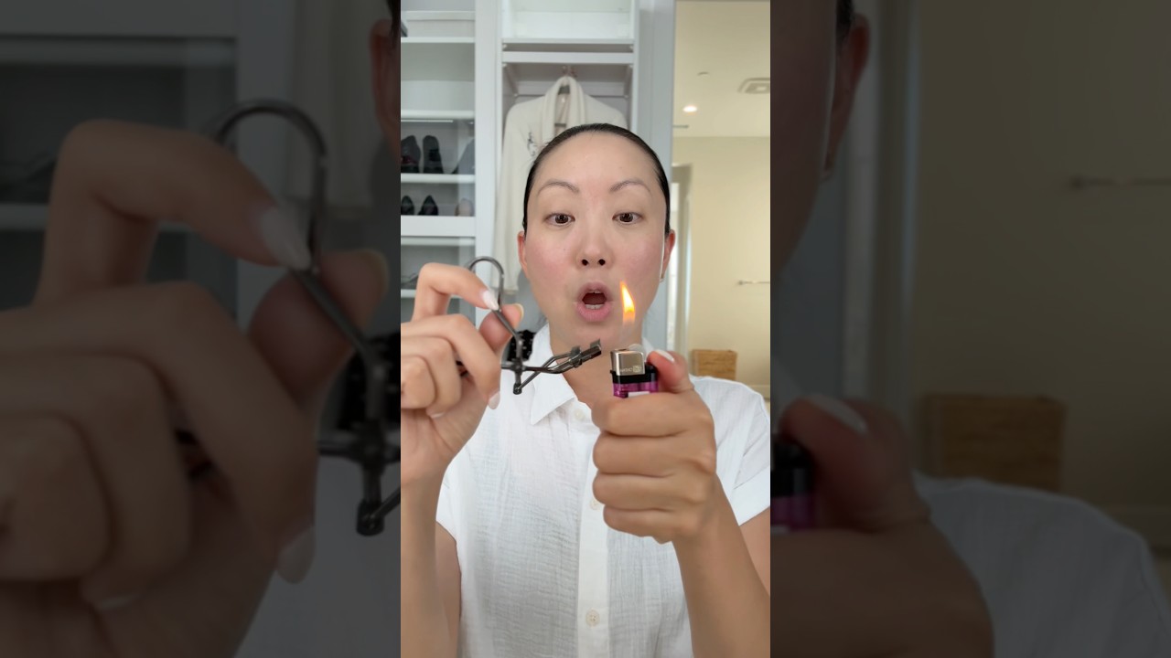 This lash technique is sorcery 😱😱