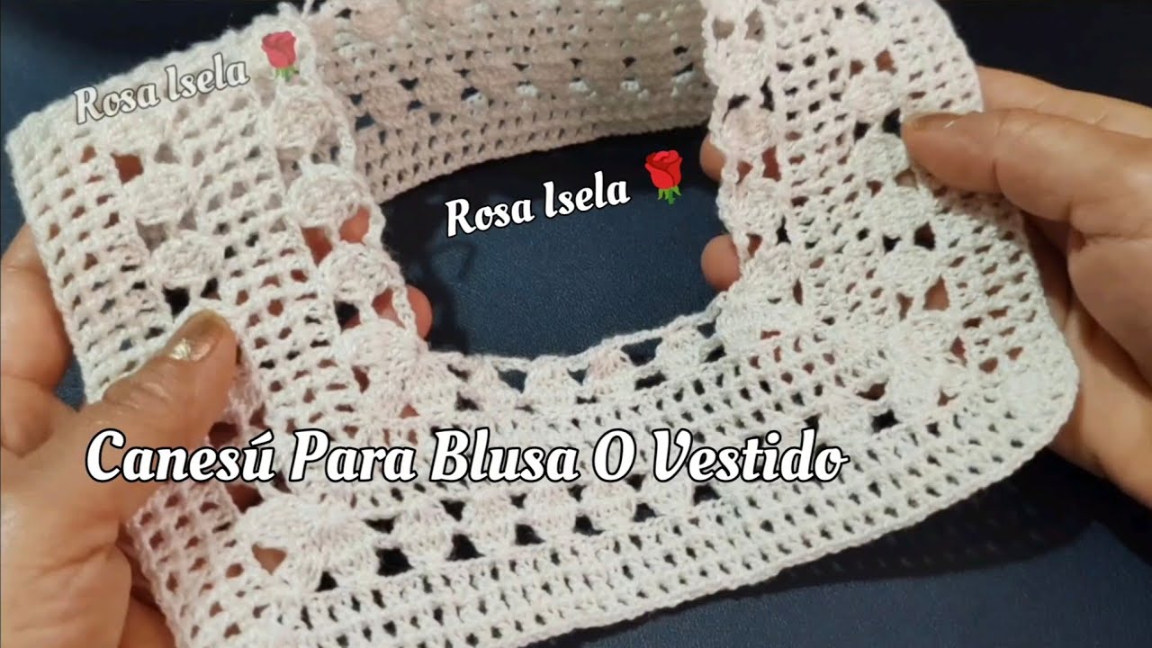 #1 Canesú para Blusa 🧶#seguidores #crochet #knitting #handmade