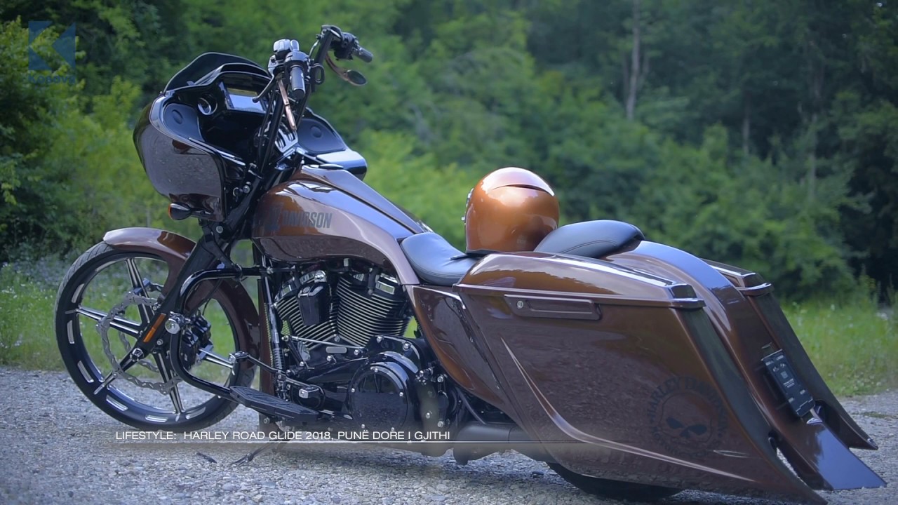 Ora 7 - Harley Davidson, Road Glide 2018, punë dore i gjithi, çmimi 80 mije euro - Klan Kosova