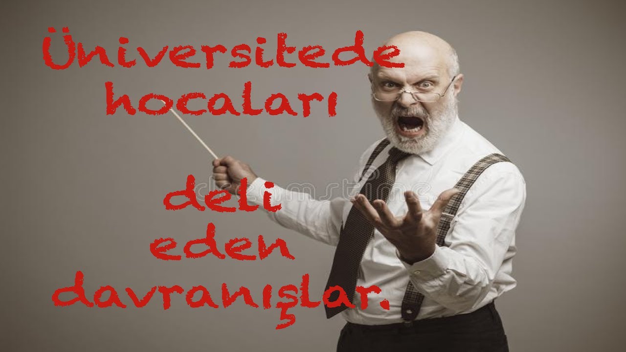 ÜNİVERSİTE: Hocaları deli eden öğrenci davranışları. 🥴.