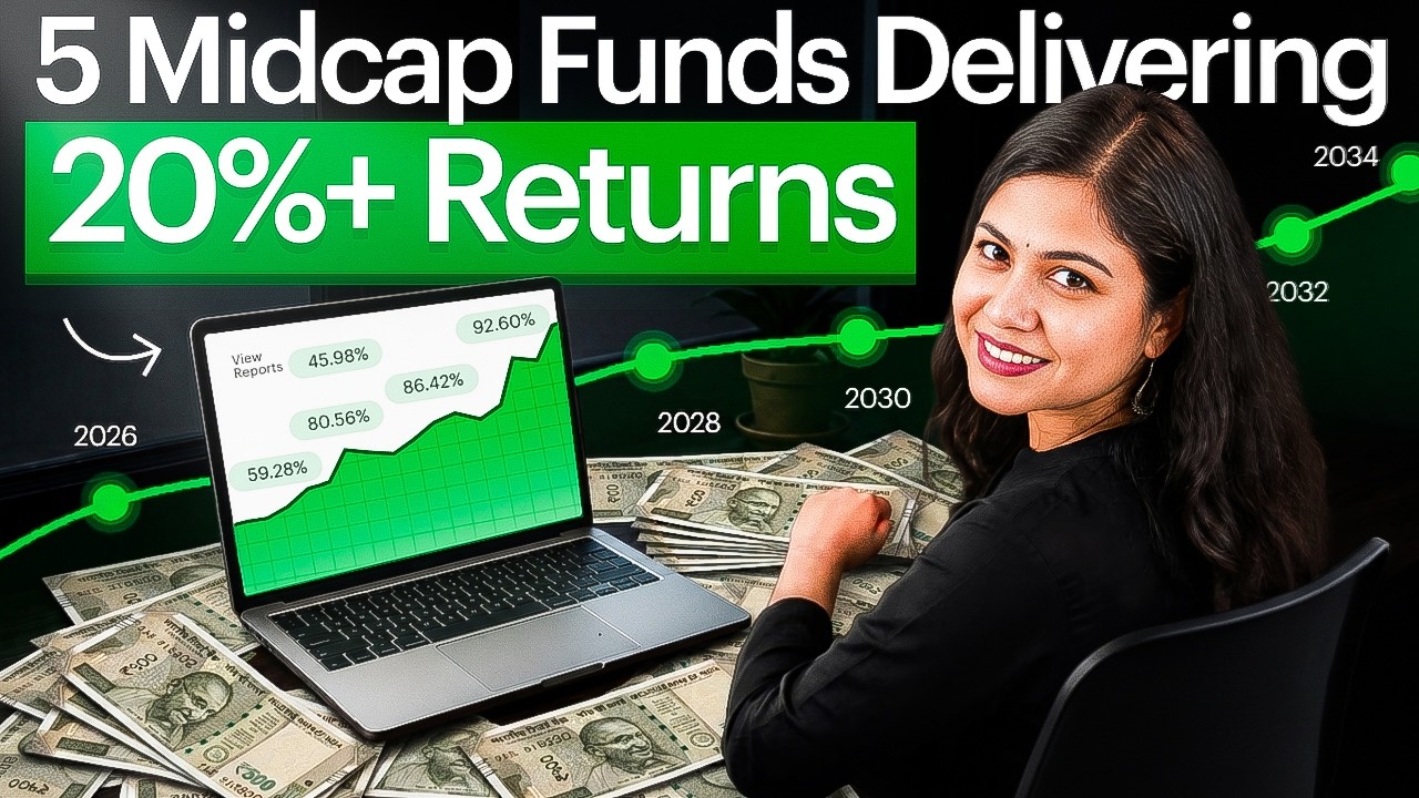 5 Midcap Mutual Funds That Delivered 20%+ Returns in 3 Years