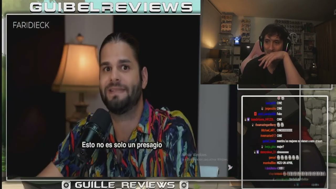 GUIBEL REACCIONA A FARID HABLANDO DE A SILENT VOICE