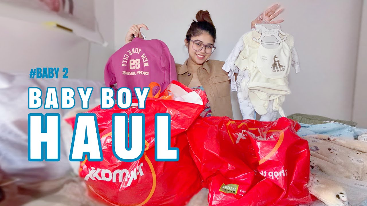 Preparing for Baby #2: Baby Clothes Haul | Newborn & 0 to 3 months | Toddler | T.K. Maxx