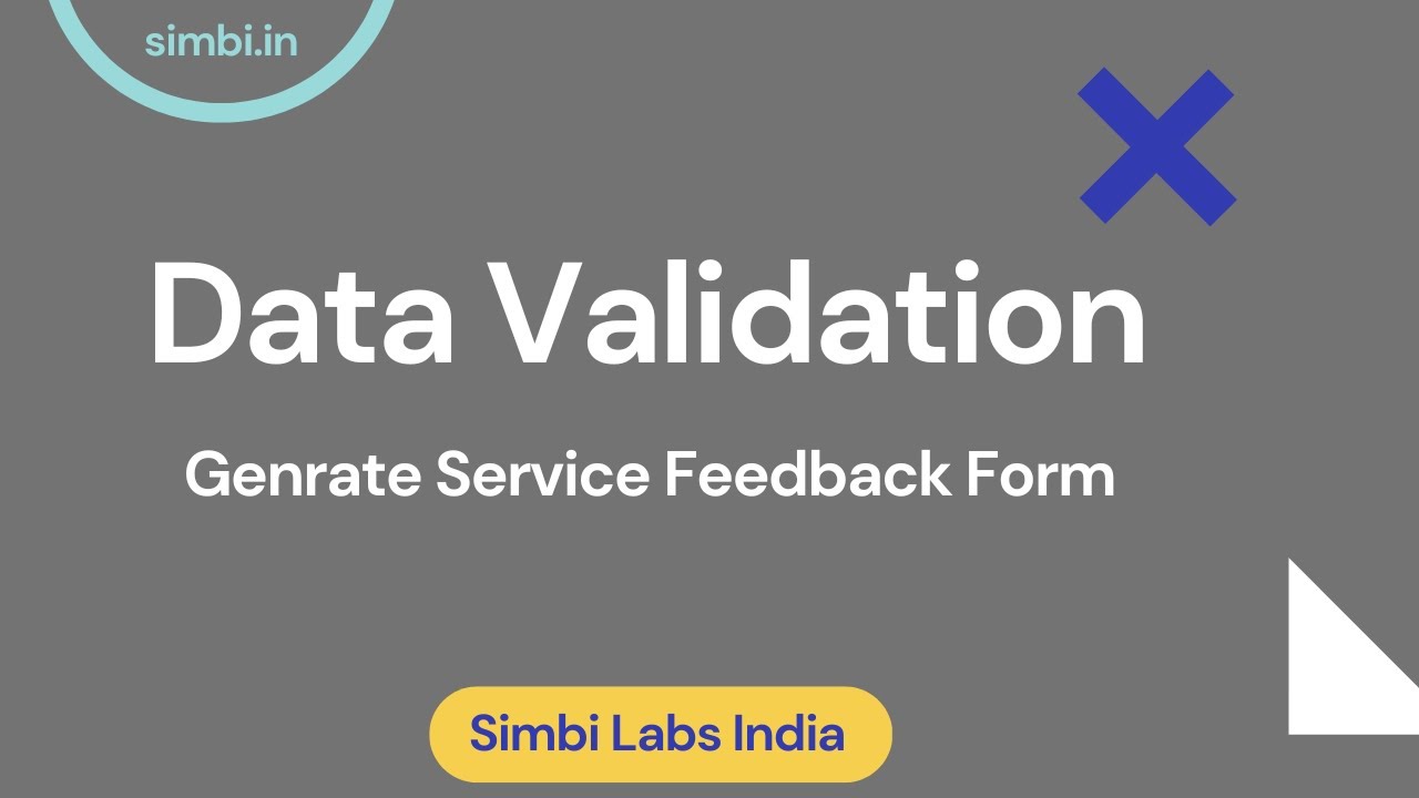 Data Validation - Case Study | Real Industrial Example | Simbi Labs India