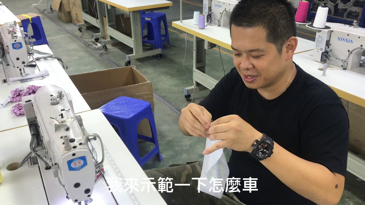 Felix 在柬埔寨工廠教你製作大腸髮圈，快速又簡單