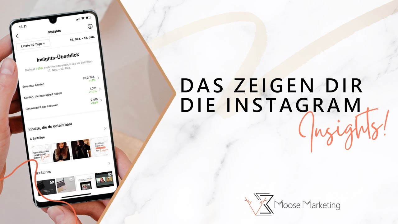INSTAGRAM INSIGHTS- Was sie dir zeigen und wie du sie richtig analysierst!