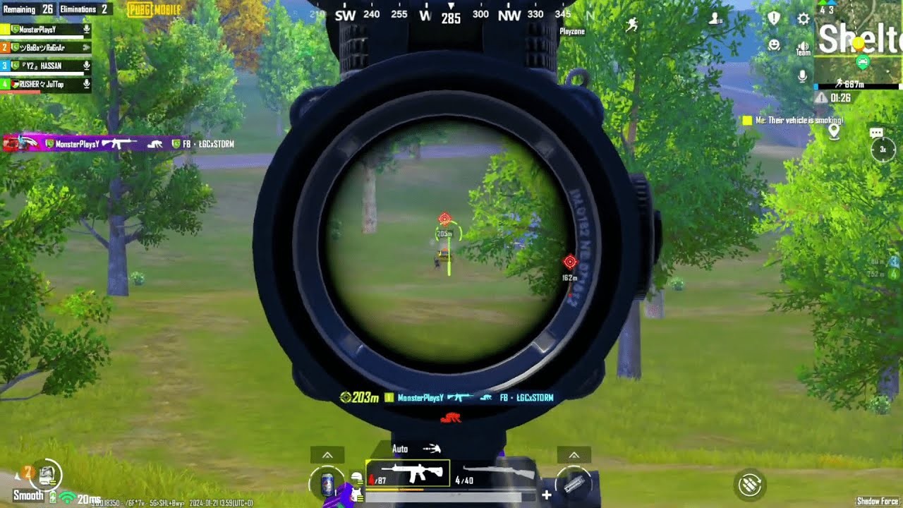 Monster Plays VS LGC Clan Fight In PUBG MOBILE