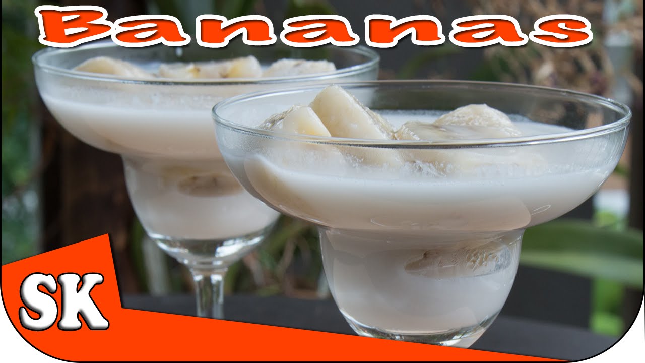 Bananas in Coconut Milk - Easy Thai Dessert