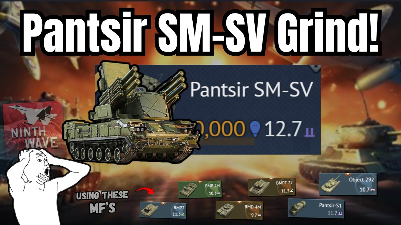 Pantsir SM-SV is FINALLY HERE!🔥(I was grinding for 14h STRAIGHT!💀) | 420k Exp in 1 day