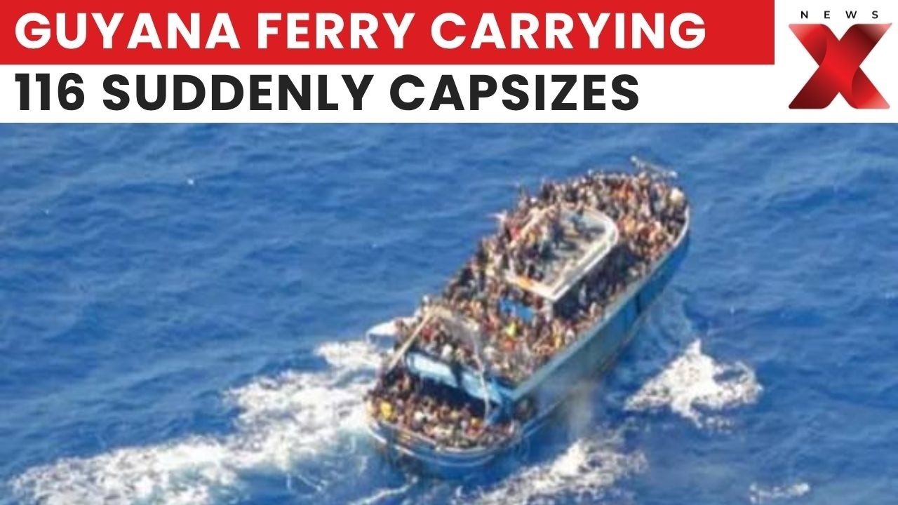 Guyana Ferry Disaster: 116 Onboard, 53 Rescued After Vessel Capsizes | NewsX